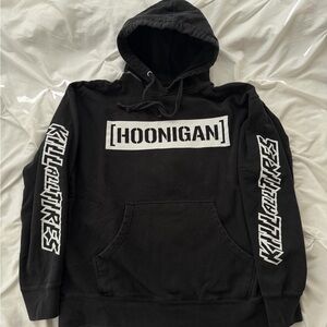 Hoonigan Ken block Black Graphic Hoodie for Men